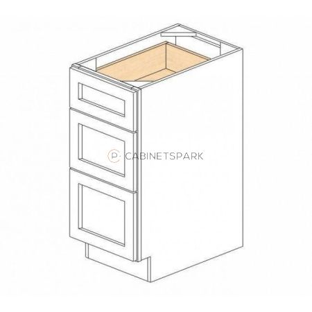 Forevermark AB-SVB1221-34-1/2" Bathroom Cabinet Vanity Drawer Pack | Lait Grey Shaker