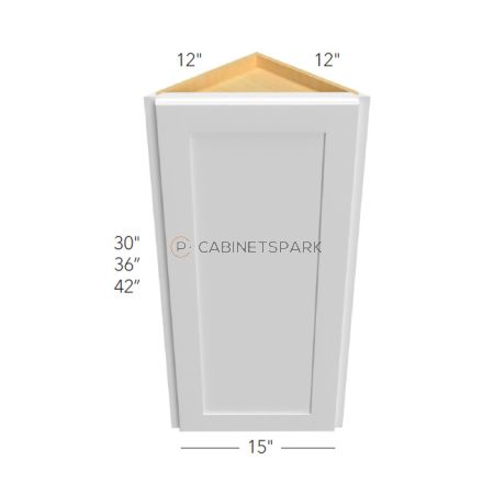 Fabuwood HF-WAE1230 Angle End | Hallmark Frost