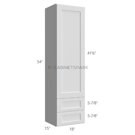 Fabuwood LD-WD1854 Wall Cabinet With Drawers | Luna Dove