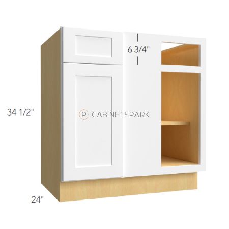 Fabuwood NF-BLB36/39 Base Blind Corner Cabinet | Nexus Frost