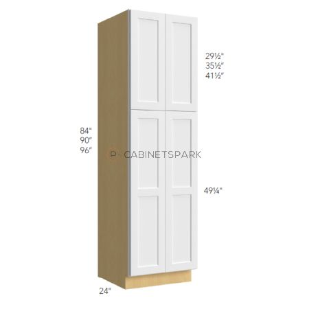 Fabuwood HF-TP242484 Wall Pantry Cabinet | Hallmark Frost