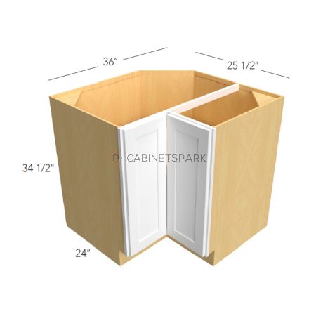 Fabuwood LK-ERB36 Easy Reach Corner Cabinet | Luna Kona