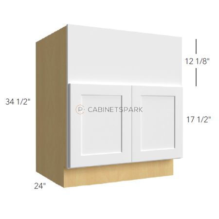 Fabuwood OC-FS36 Farm Sink Base Cabinet | Onyx Cobblestone