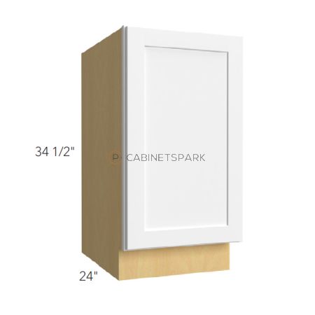 Fabuwood HF-B09FD Single Door Base Cabinet | Hallmark Frost