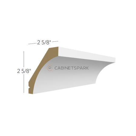 Fabuwood LK-CM-4 Large Cove Molding | Luna Kona