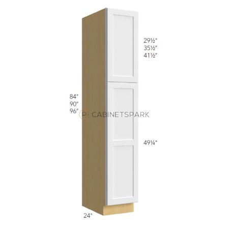 Fabuwood LD-TP152496 Wall Pantry Cabinet | Luna Dove