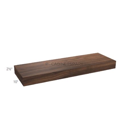 Fabuwood FLS30 Walnut Floating Wall Shelf