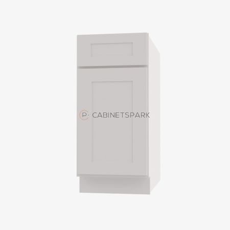 Forevermark AW-FB09 Single Door Base Cabinet | Ice White Shaker