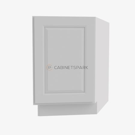 Forevermark GW-BTC12R Base Transitional Cabinet Right| Gramercy White