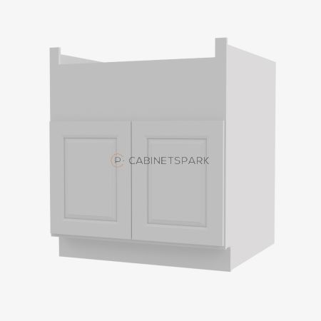 Forevermark GW-FSB30B Farm Sink Base Cabinet | Gramercy White