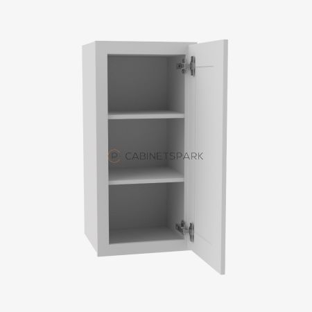 Forevermark GW-W0930 Single Door Wall Cabinet | Gramercy White