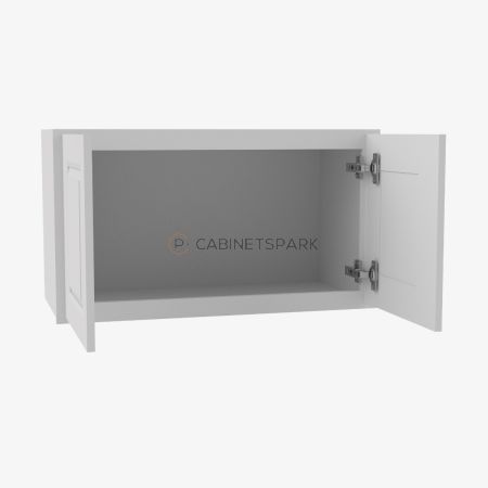 Forevermark GW-W2424B Double Door Wall Cabinet | Gramercy White