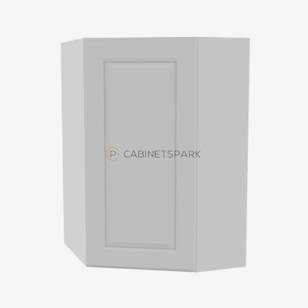 Forevermark GW-WDC2436 Wall Diagonal Corner Cabinet | Gramercy White