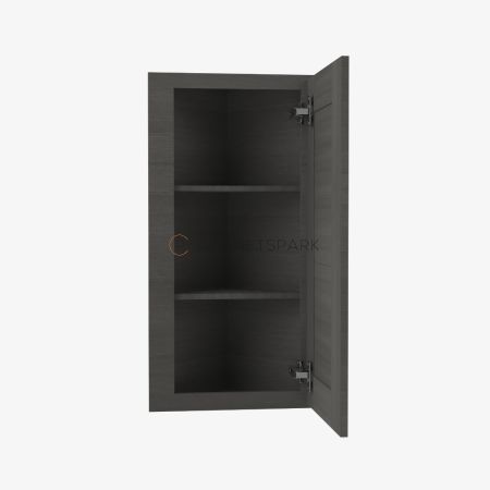 Forevermark AG-AW30 Wall Angle Corner Cabinet | Greystone Shaker