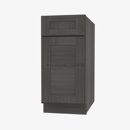 Forevermark AG-B15 Single Door Base Cabinet | Greystone Shaker