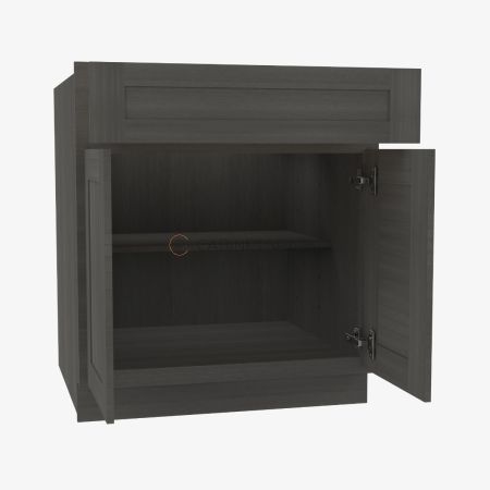 Forevermark AG-B24B Double Door Base Cabinet | Greystone Shaker