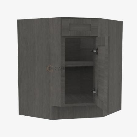 Forevermark AG-BDCF36 Base Diagonal Corner Sink Cabinet | Greystone Shaker