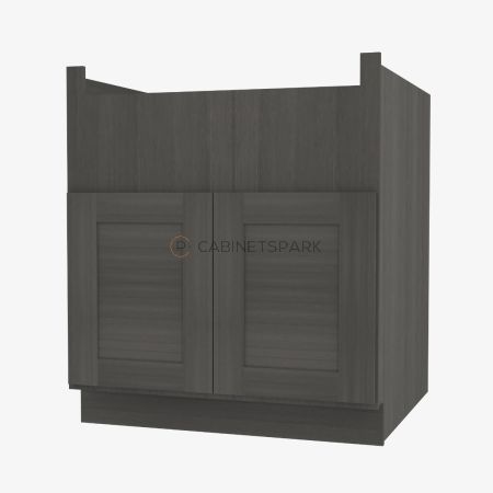 Forevermark AG-FSB33B Farm Sink Base Cabinet | Greystone Shaker