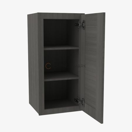 Forevermark AG-W0930 Single Door Wall Cabinet | Greystone Shaker