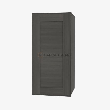 Forevermark AG-W1230 Single Door Wall Cabinet | Greystone Shaker