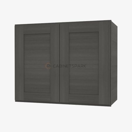 Forevermark AG-W2430B Double Door Wall Cabinet | Greystone Shaker