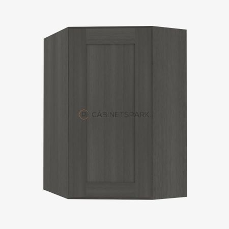 Forevermark AG-WDC2430 Wall Diagonal Corner Cabinet | Greystone Shaker