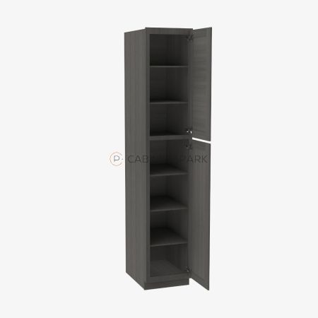 Forevermark AG-WP1584 Tall Wall Pantry Cabinet | Greystone Shaker