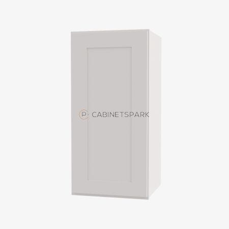 Forevermark AW-W1542 Single Door Wall Cabinet | Ice White Shaker