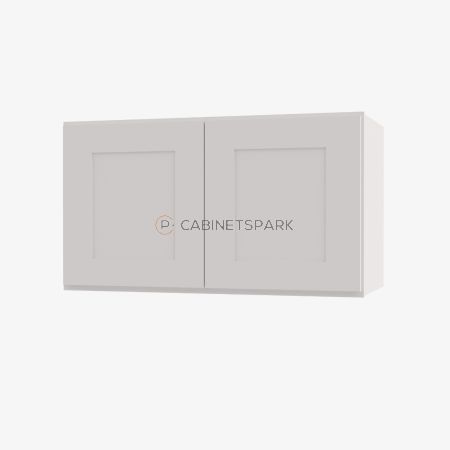 Forevermark AW-W2418B Double Door Wall Cabinet | Ice White Shaker