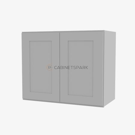 Forevermark AB-W2742B Double Door Wall Cabinet | Lait Grey Shaker