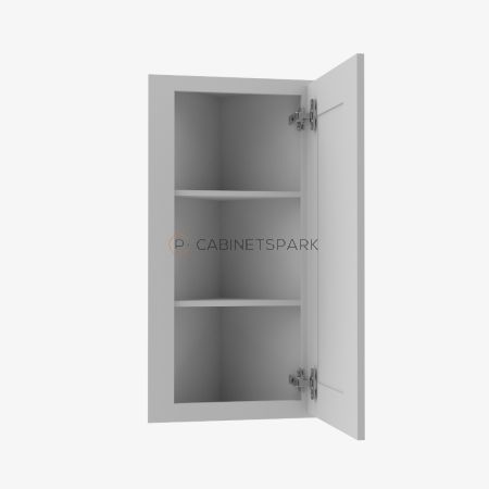 Forevermark AB-AW30 Wall Angle Corner Cabinet | Lait Grey Shaker