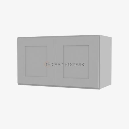 Forevermark AB-W2424B Double Door Wall Cabinet | Lait Grey Shaker