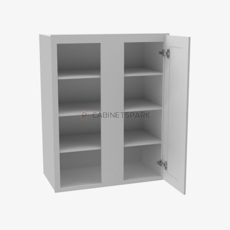 Forevermark AB-WBLC30/33-3042 Wall Blind Corner Cabinet | Lait Grey Shaker