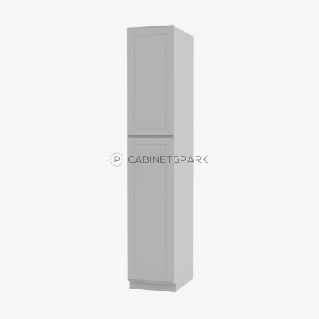 Forevermark AB-WP1590 Tall Wall Pantry Cabinet | Lait Grey Shaker