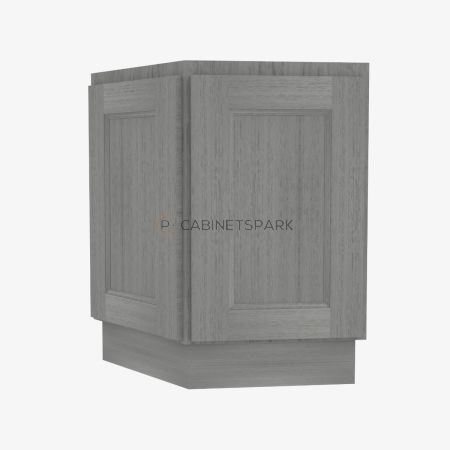 Forevermark TG-AB24 Angle Base Cabinet | Midtown Grey