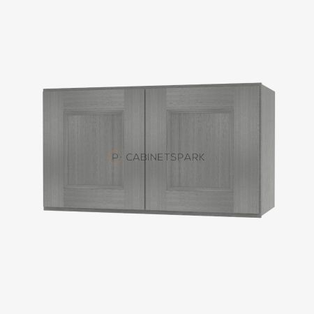 Forevermark TG-W2418B Double Door Wall Cabinet | Midtown Grey