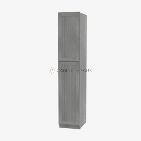 Forevermark TG-WP1896 Tall Wall Pantry Cabinet | Midtown Grey