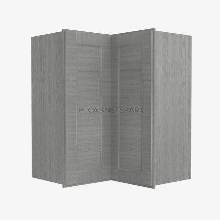 Forevermark TG-WSQ2430 Easy Reach Wall Corner Cabinet | Midtown Grey