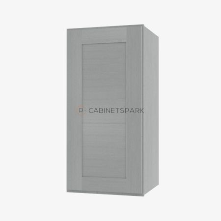 Forevermark AN-W0930 Single Door Wall Cabinet | Nova Light Grey Shaker