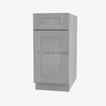 Forevermark AN-B09 Single Door Base Cabinet | Nova Light Grey Shaker