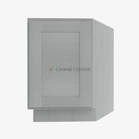 Forevermark AN-BTC12L Base Transitional Cabinet Left | Nova Light Grey Shaker