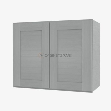 Forevermark AN-W2730B Double Door Wall Cabinet | Nova Light Grey Shaker