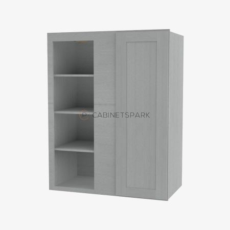 Forevermark AN-WBLC30/33-3042 Wall Blind Corner Cabinet | Nova Light Grey Shaker