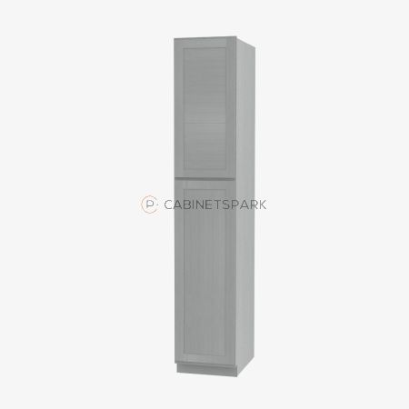 Forevermark AN-WP1584 Tall Wall Pantry Cabinet | Nova Light Grey Shaker