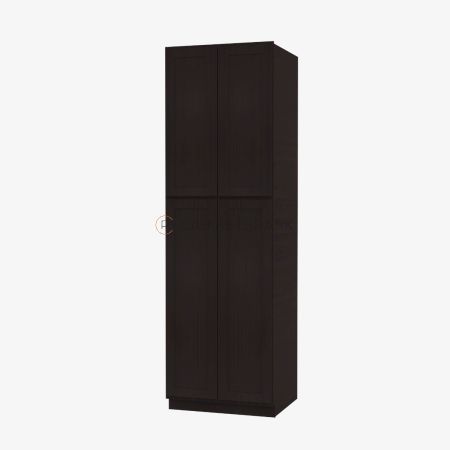 Forevermark AP-WP2490B Tall Wall Pantry Double Door Cabinet | Pepper Shaker