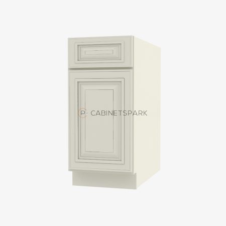 Forevermark SL-B12 Single Door Base Cabinet | Signature Pearl