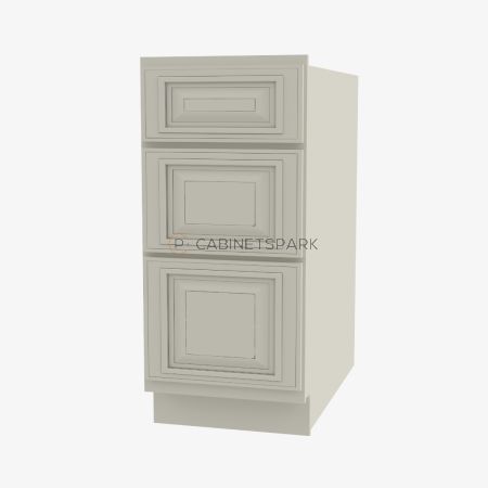 Forevermark SL-DB12(3) Drawer Pack Base Cabinet | Signature Pearl