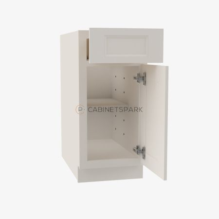 Forevermark TQ-B12 Single Door Base Cabinet | Townplace Crema