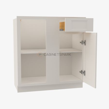 Forevermark TQ-BBLC39/42-36"W Base Blind Corner Cabinet | Townplace Crema