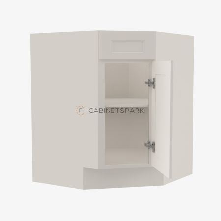 Forevermark TQ-BDCF36 Base Diagonal Corner Sink Cabinet | Townplace Crema